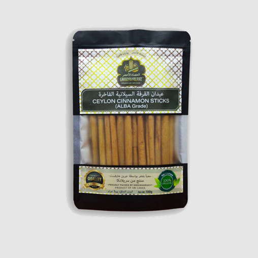 Premium Ceylon Cinnamon Sticks (Alba) - 100g